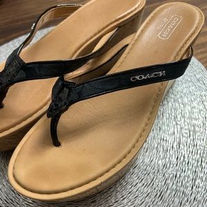 Coach wedges